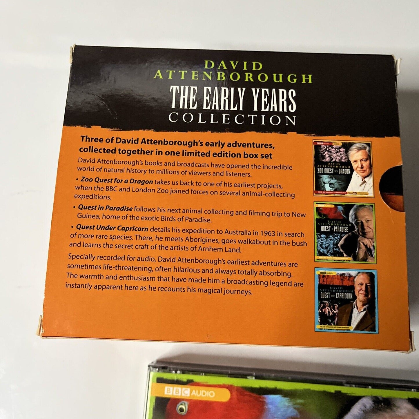 David Attenborough: The Early Years Collection (Audio CD, 2010, 9-Disc)