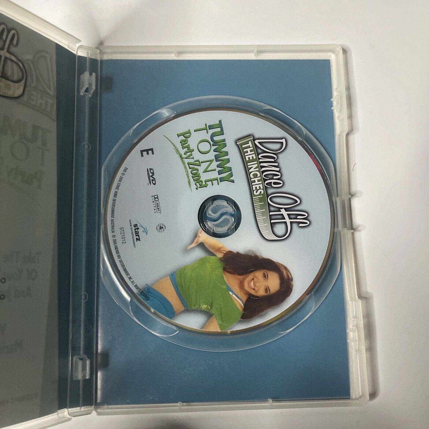 Dance Off The Inches - Tummy Tone Party Zone (DVD, 2007)