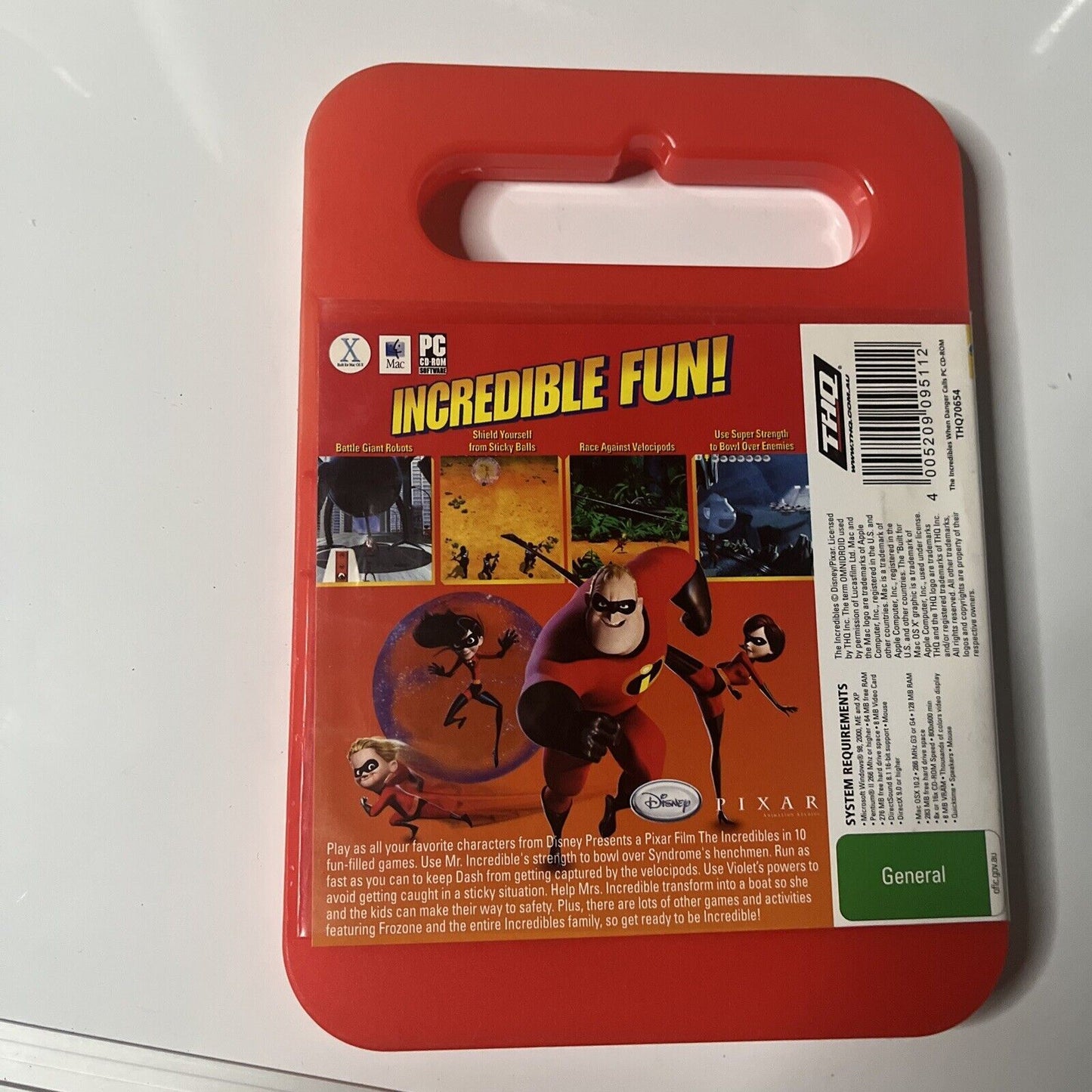 The Incredibles When Danger Calls - PC CD-ROM
