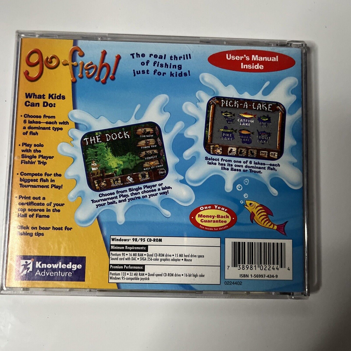 Go-Fish Play Done! PC CD-ROM Windows 95