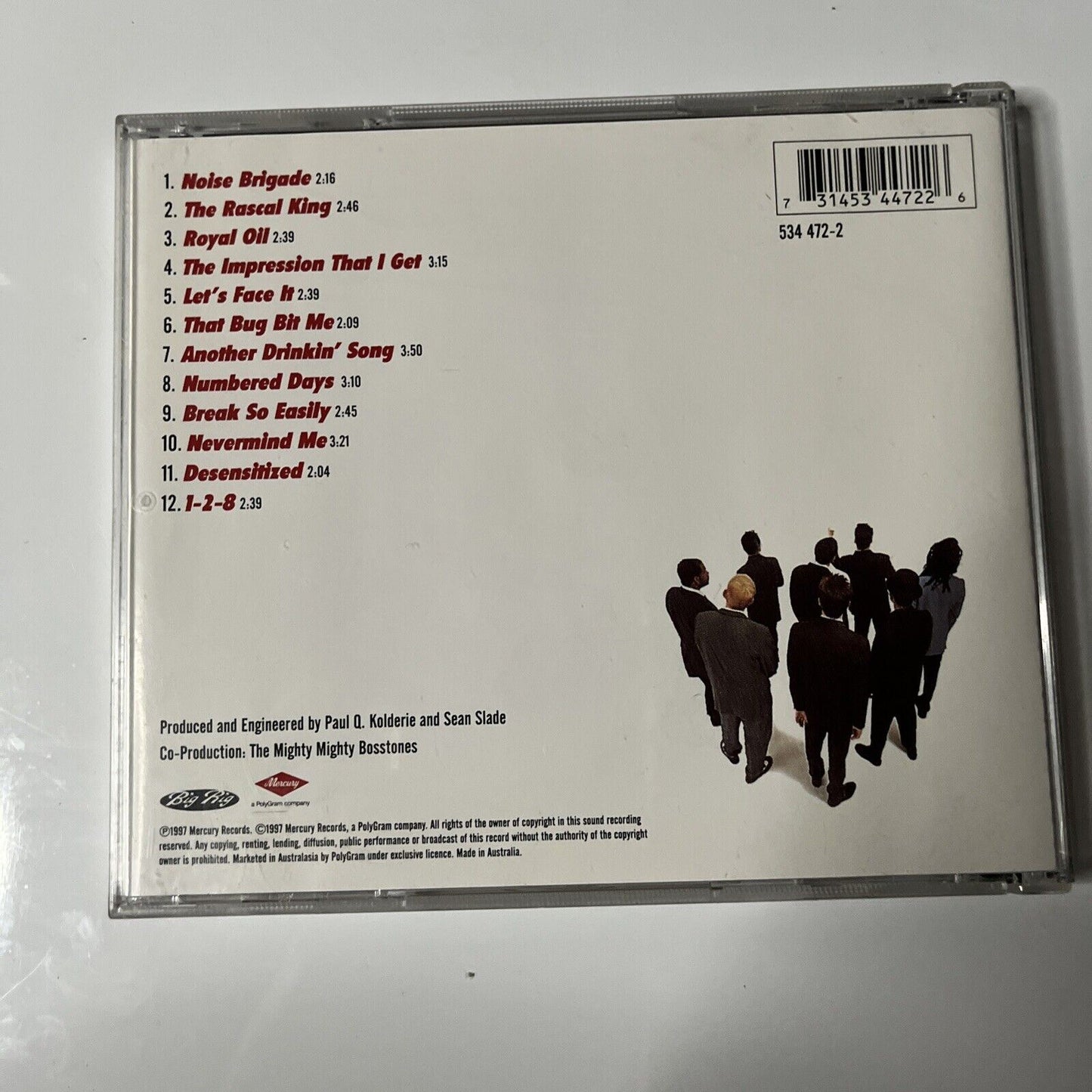 The Mighty Mighty Bosstones - Let's Face It (CD, 1997)