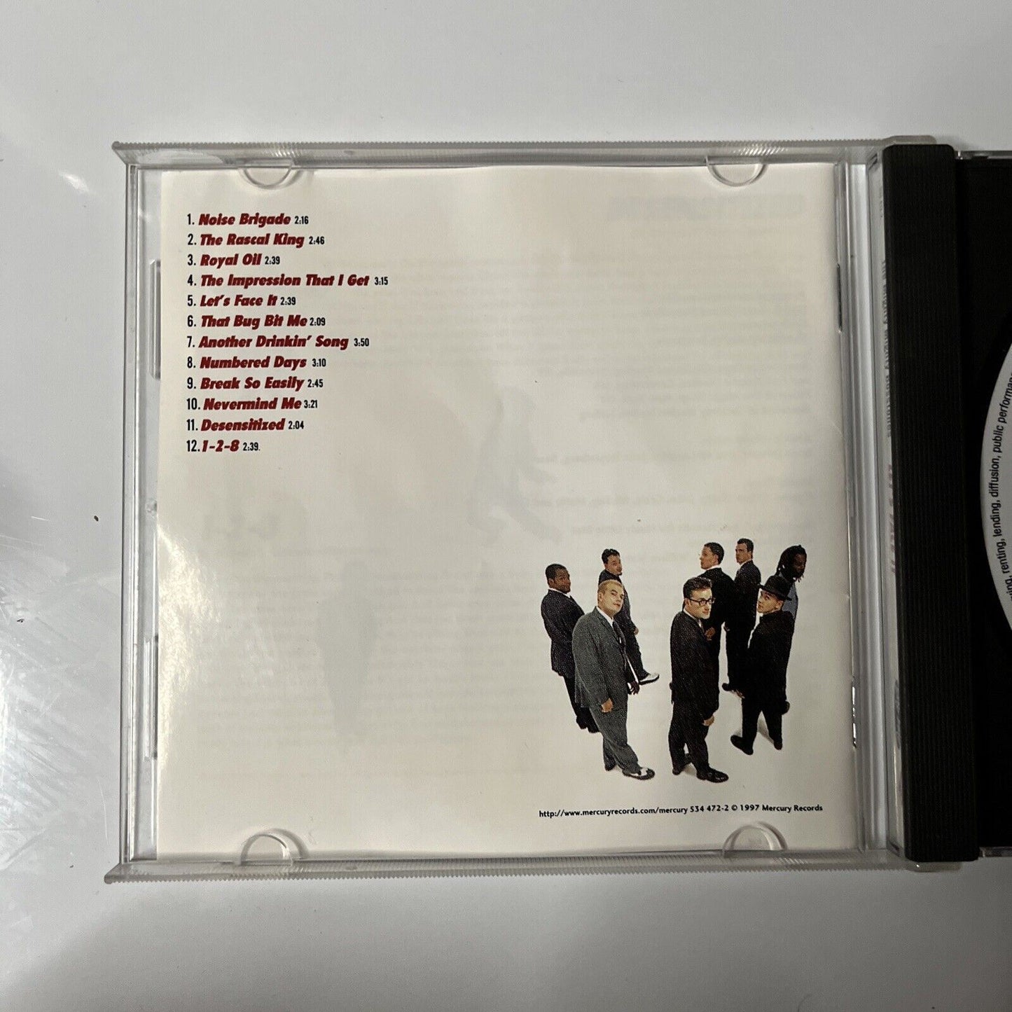 The Mighty Mighty Bosstones - Let's Face It (CD, 1997)