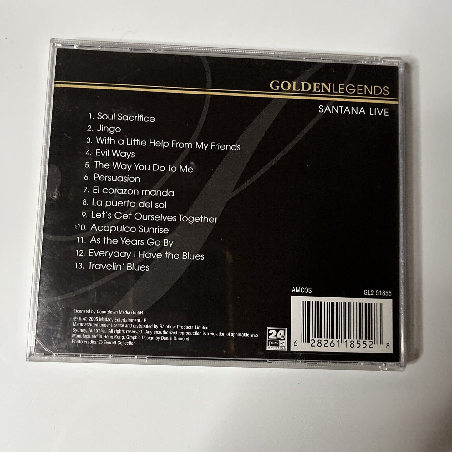 Golden Legends: Santana Live by Santana (CD, 2006)