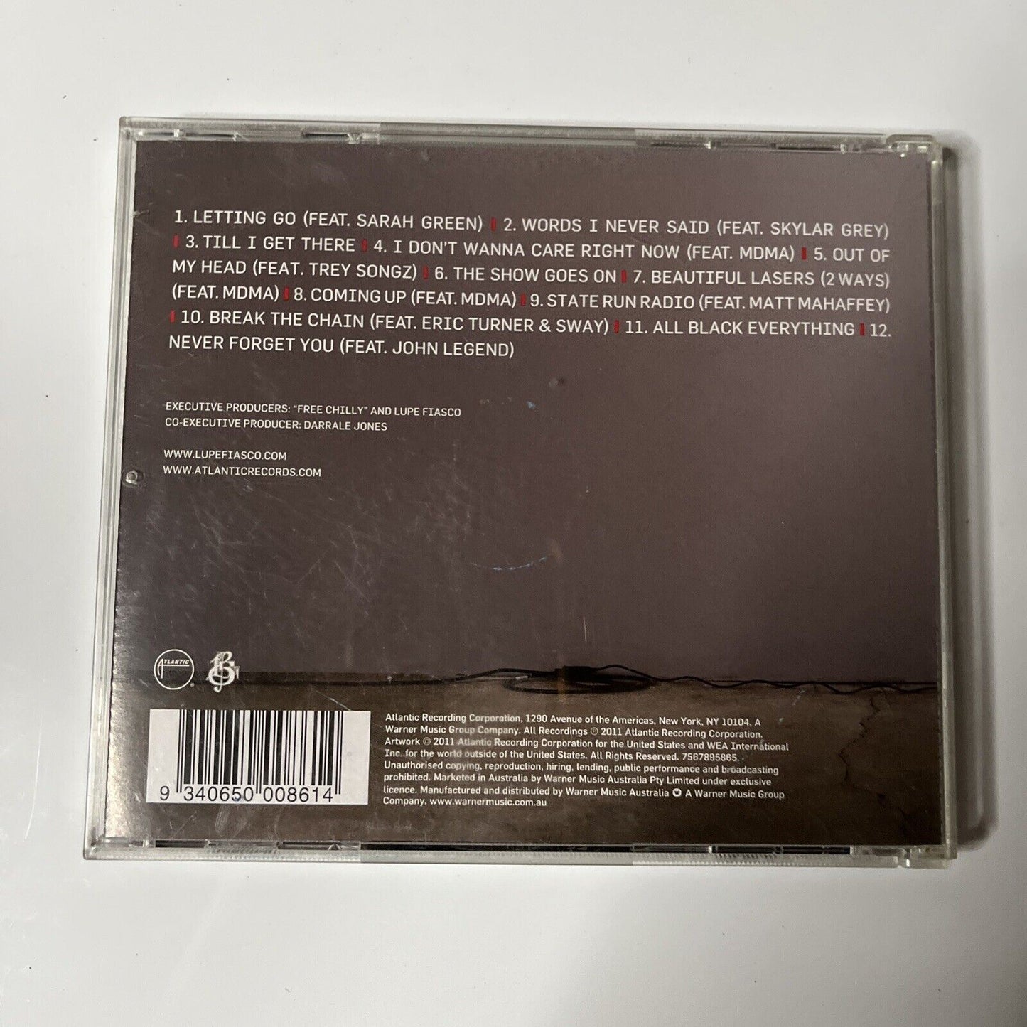 Lupe Fiasco - Laser (CD, 2011)