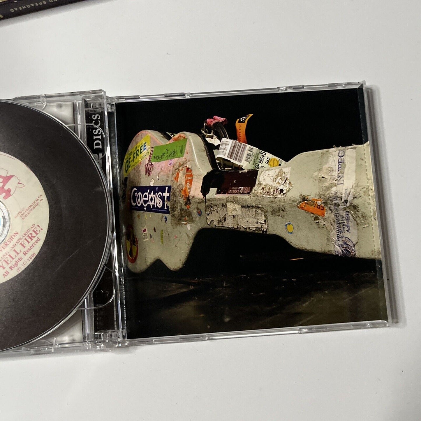 Michael Franti And Spearhead - Yell Fire (CD/DVD, 2006) Australia