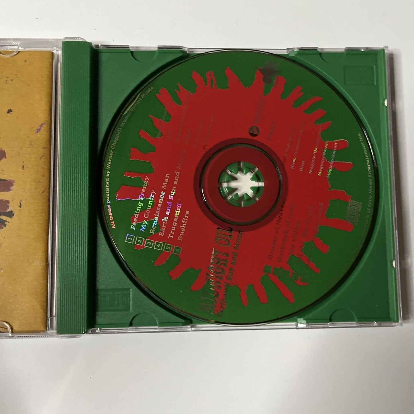 Midnight Oil - Earth and Sun and Moon (CD, 1993)