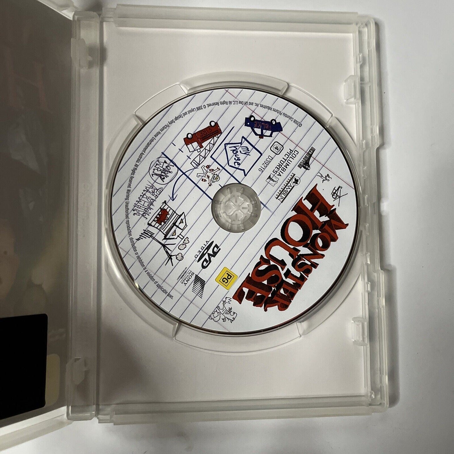 Monster House (DVD, 2006) Billy Connolly, Steve Buscemi. Region 4