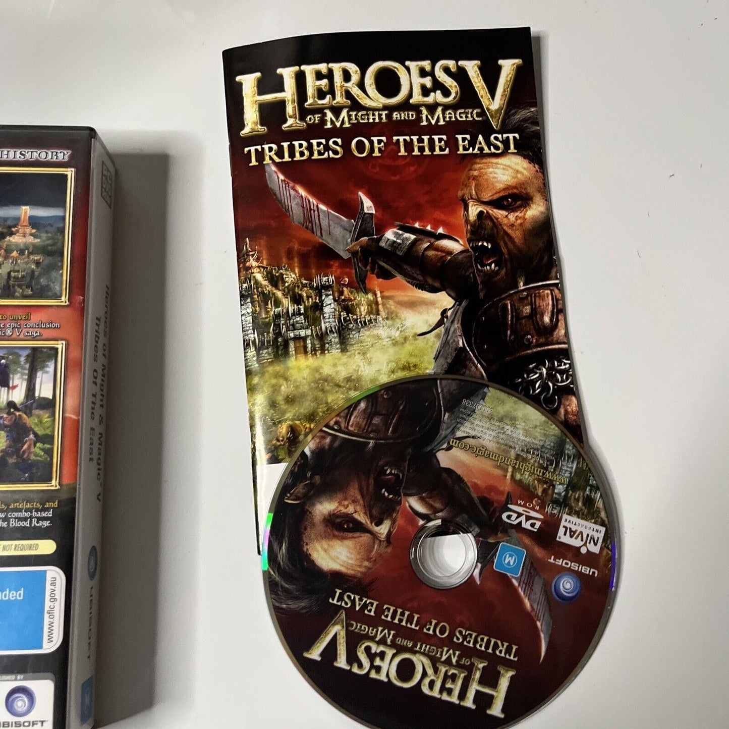 Heroes Of Might And Magic V 5 Tribes Of The East - PC DVD-ROM With Manual
