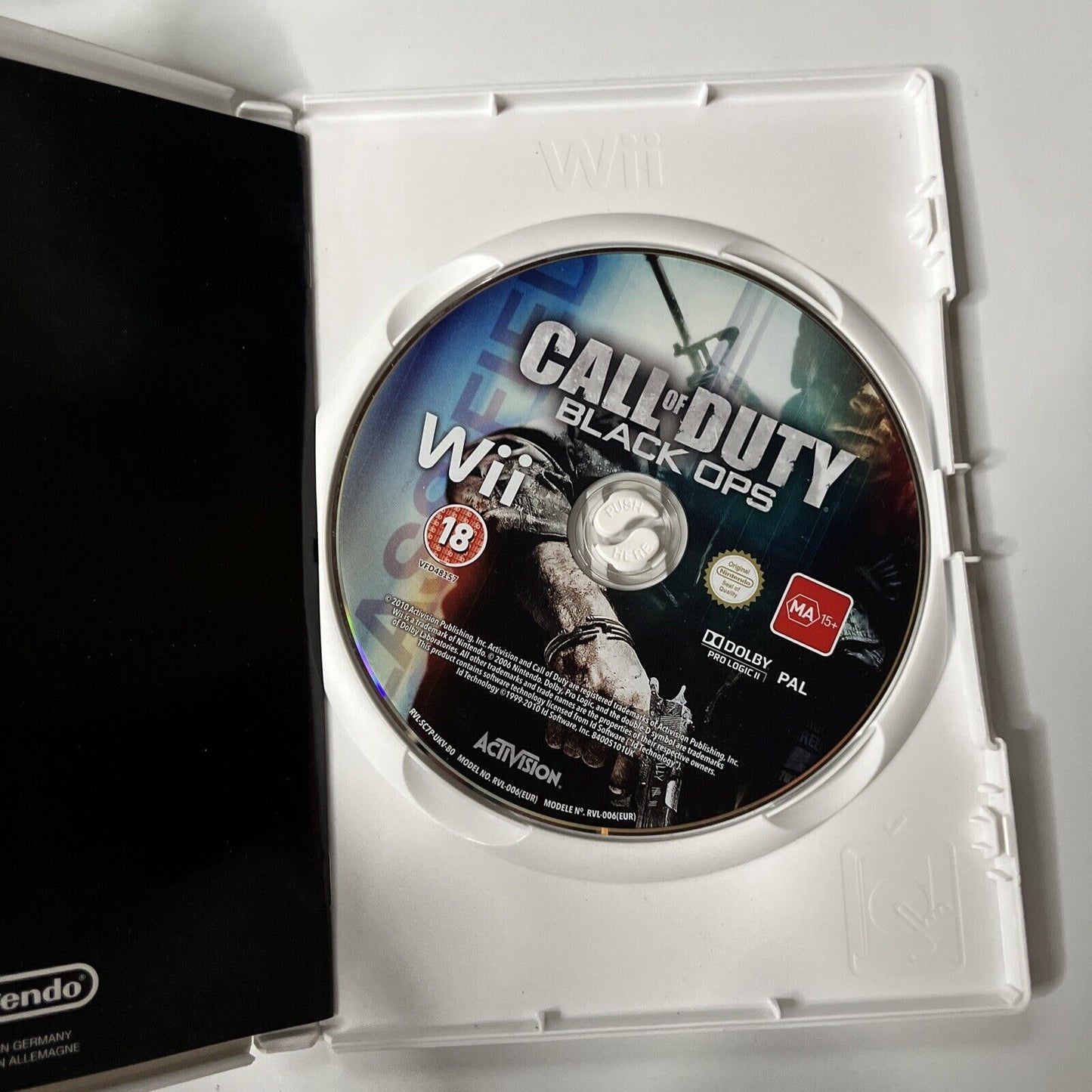 Call Of Duty Black Ops - Nintendo Wii PAL Version