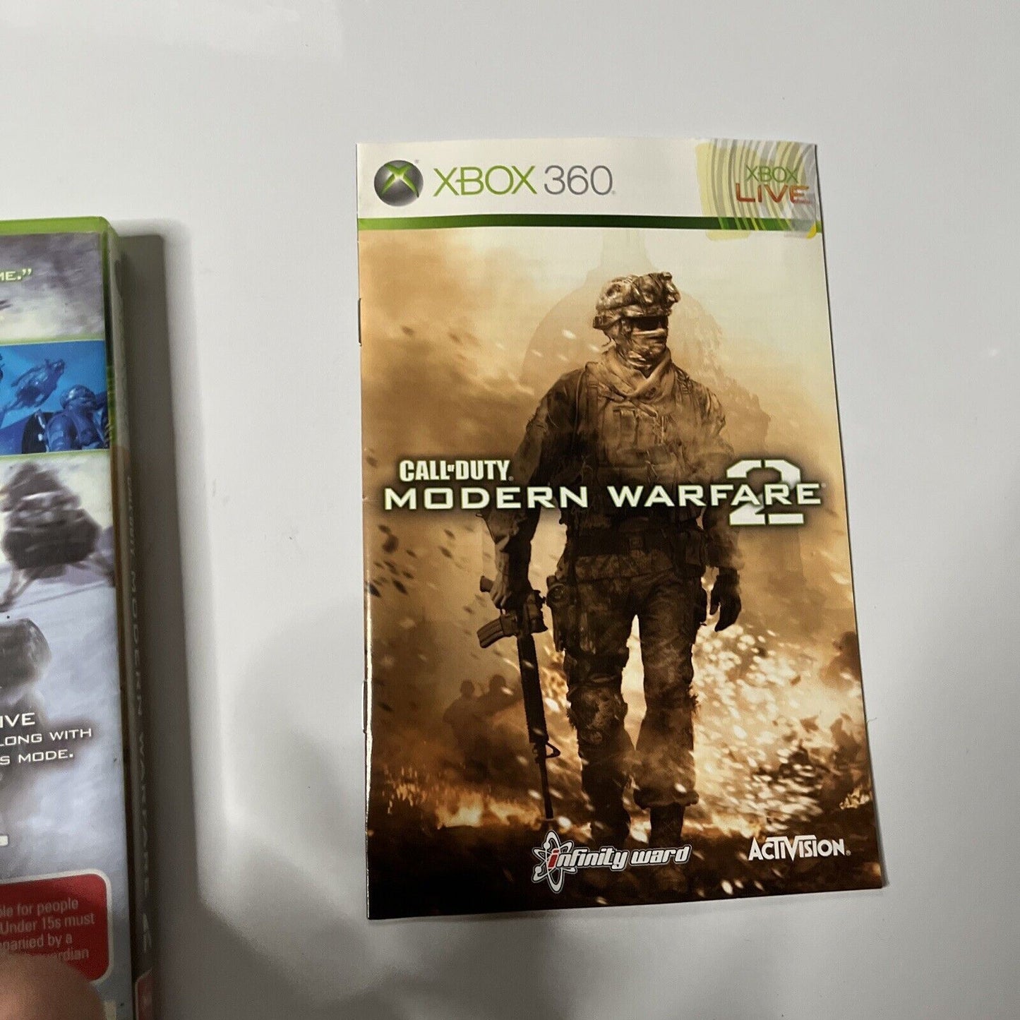 Call of Duty Modern Warfare 2 - Microsoft Xbox 360 Game With Manual PAL
