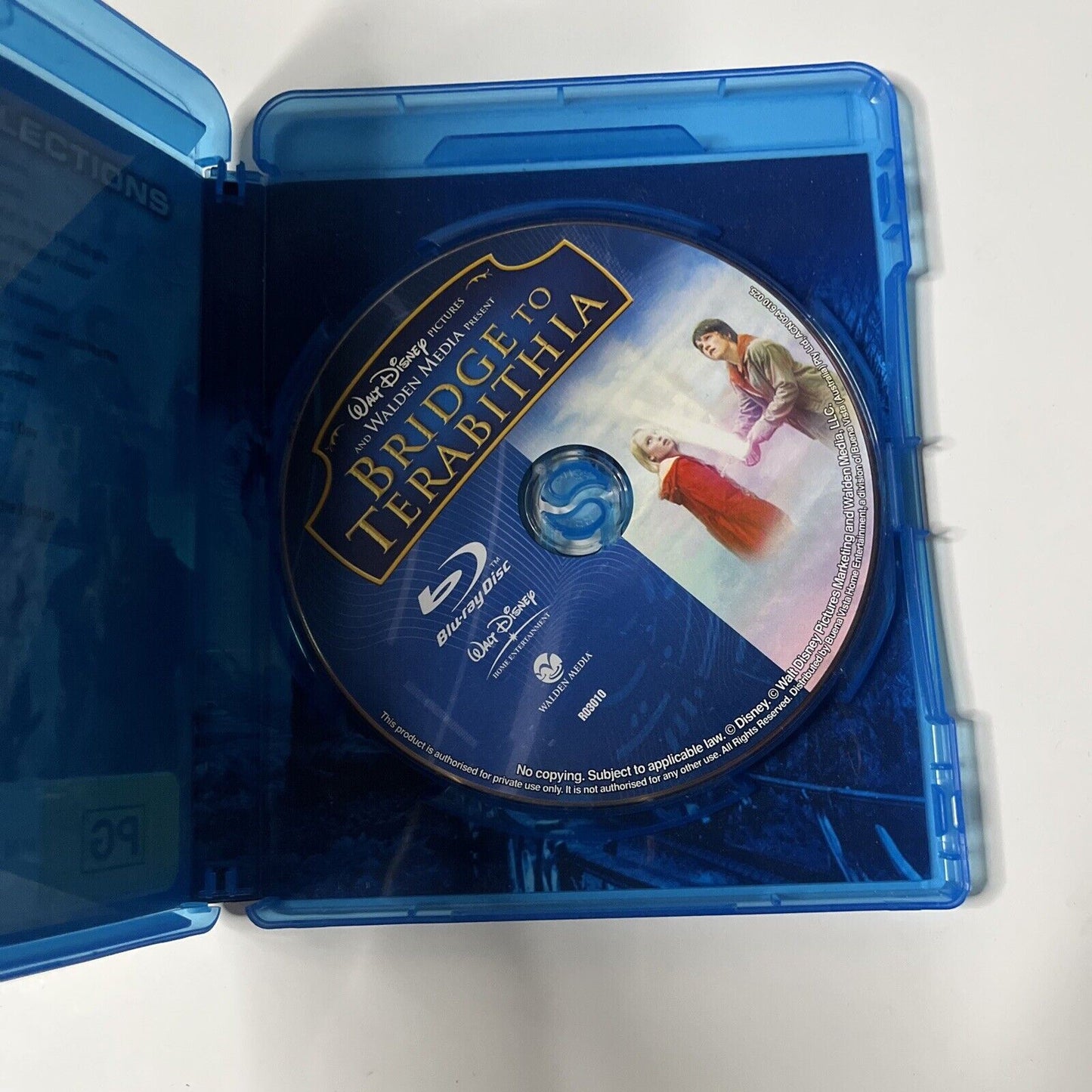 Bridge To Terabithia (Blu-ray, 2007) Josh Hutcherson, AnnaSophia Robb, Region B