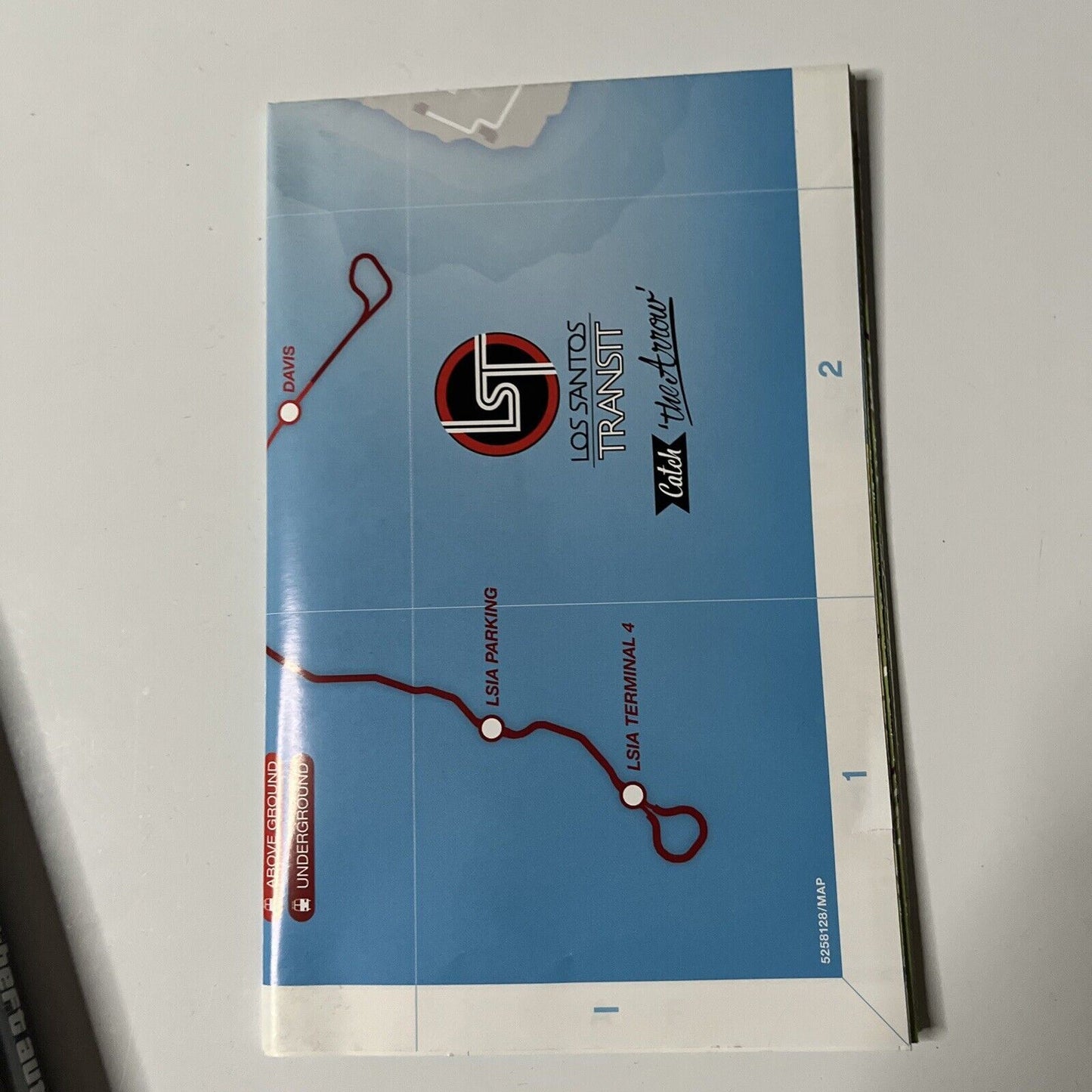 Grand Theft Auto V (Microsoft Xbox 360, 2013) With Manual Map