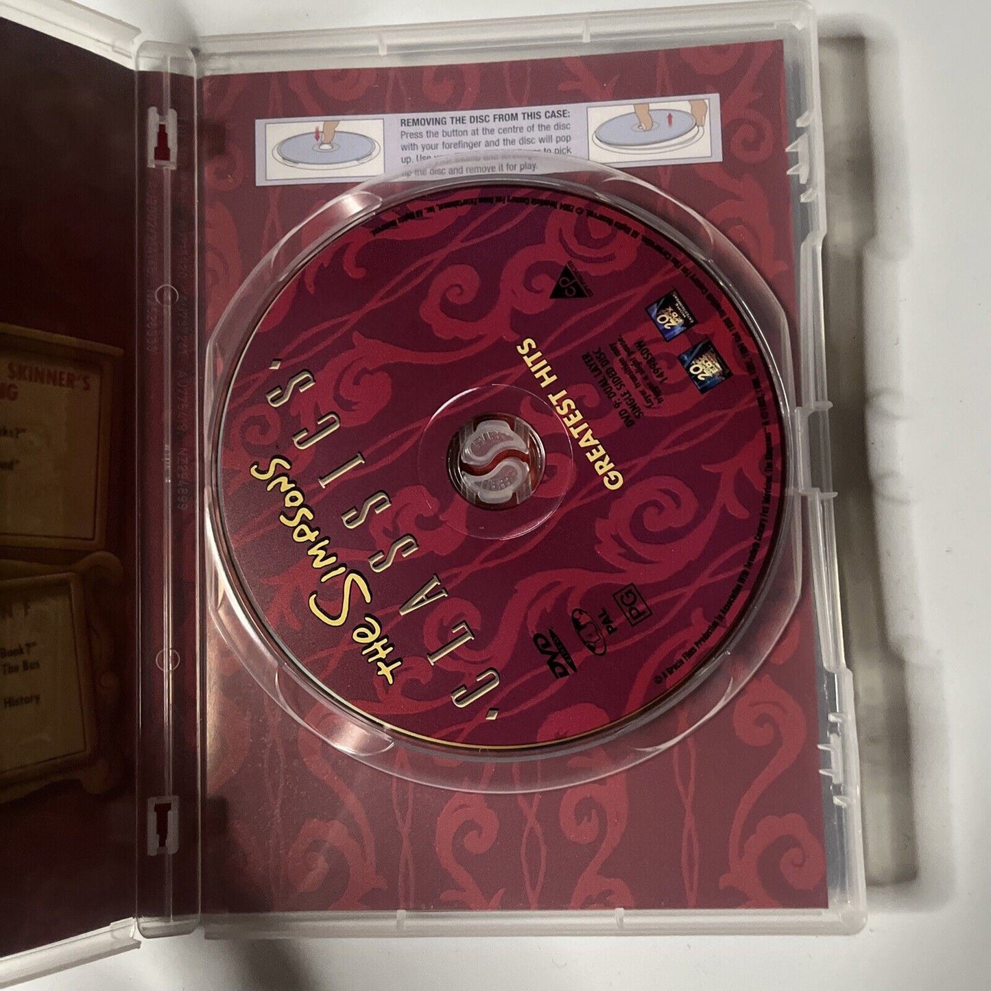 The Simpsons - Greatest Hits : Vol 1 (DVD, 2000) Region 4