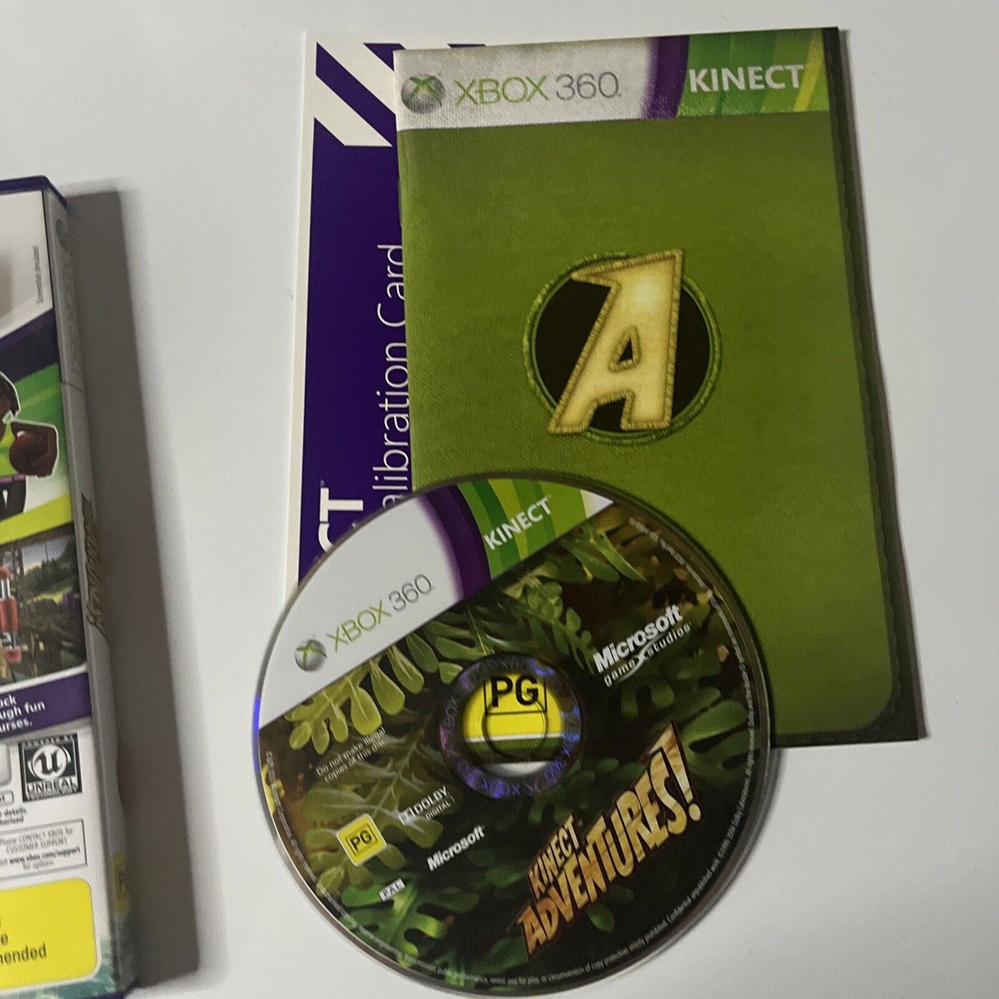 Kinect Adventures - Xbox 360 Kinect - Complete with Manual - PAL