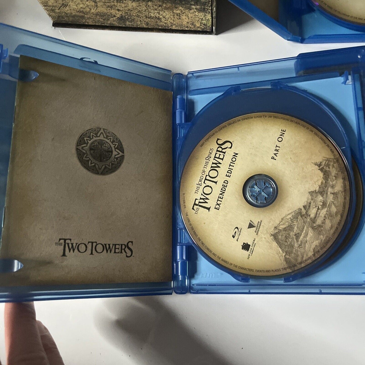 The Lord of the Rings: Trilogy Extended Edition (Bluray, 2011, 15-Disc) Region B