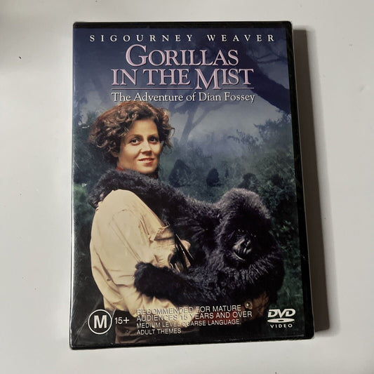 *New Sealed* Gorillas In The Mist (DVD, 1988) Sigourney Weaver, Region 4