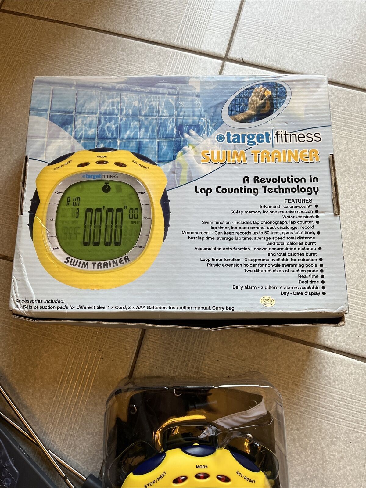 Target Fitness Swim Trainer - Lap Counter *Never Used*