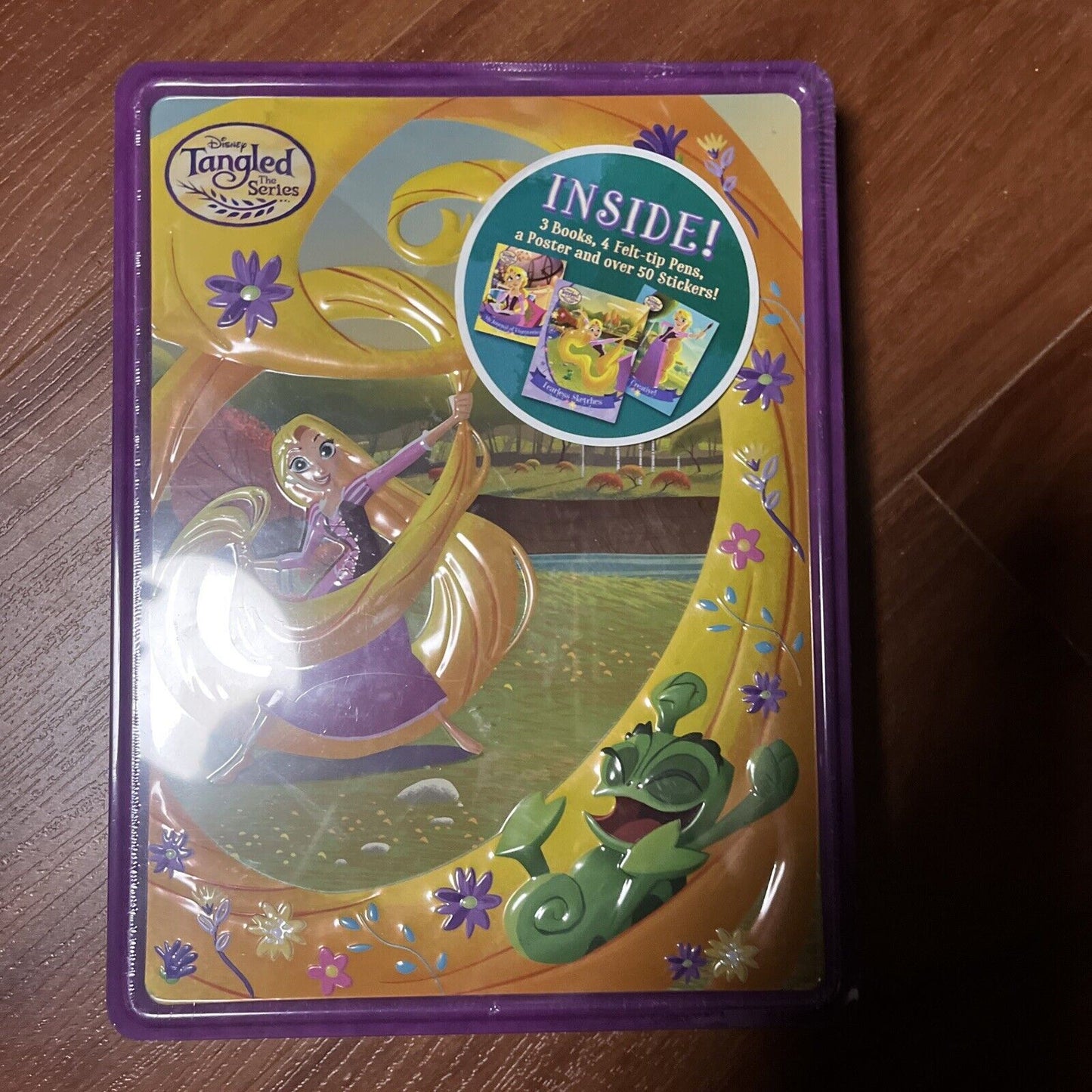 Disney Tangled The Series Happy Tin by Parragon Books Ltd *New Sealed*