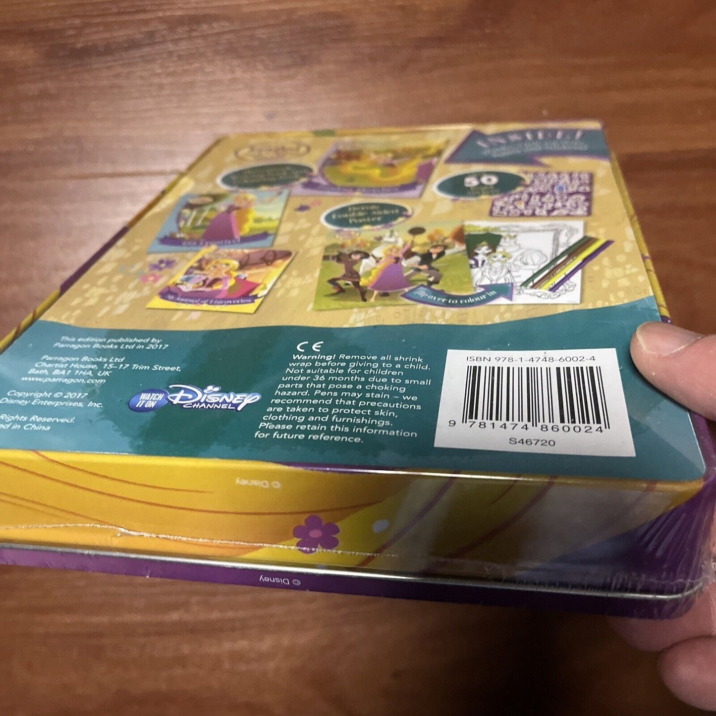 Disney Tangled The Series Happy Tin by Parragon Books Ltd *New Sealed*