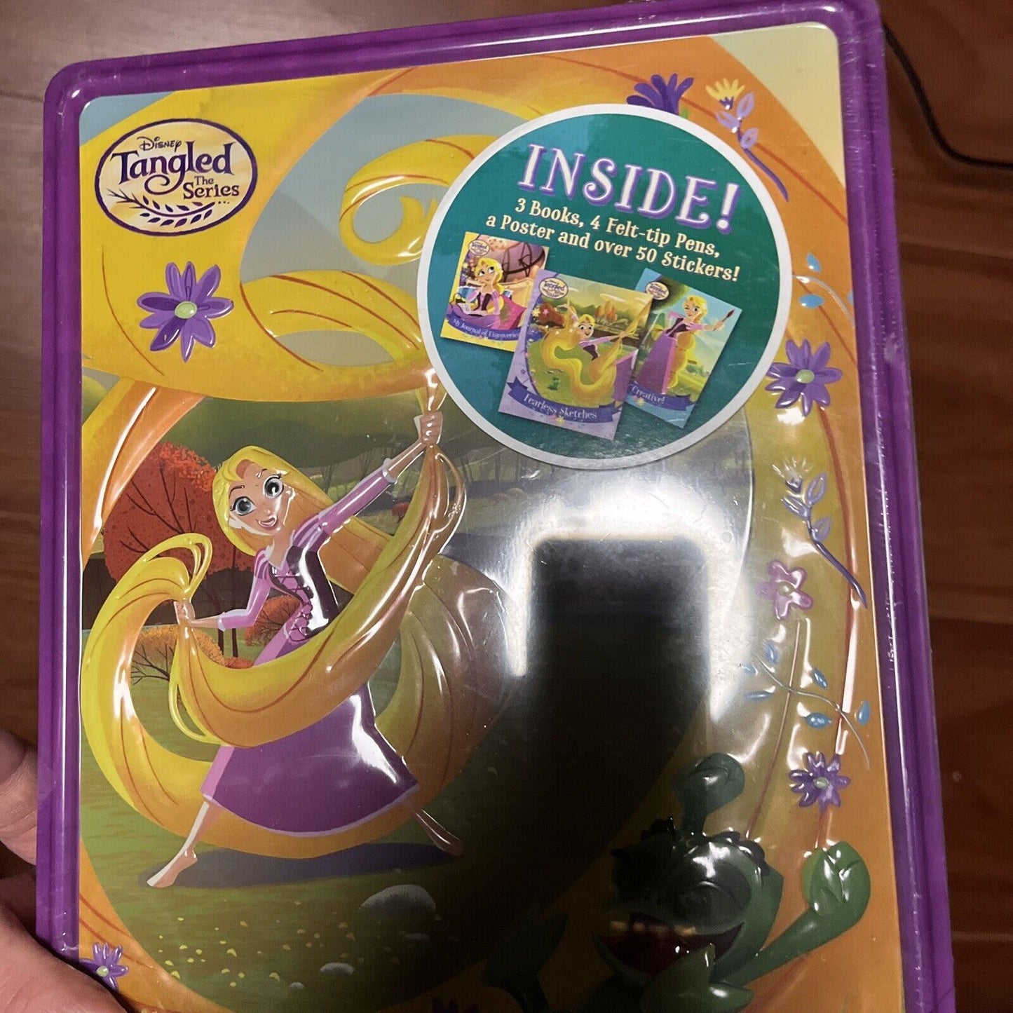 Disney Tangled The Series Happy Tin by Parragon Books Ltd *New Sealed*