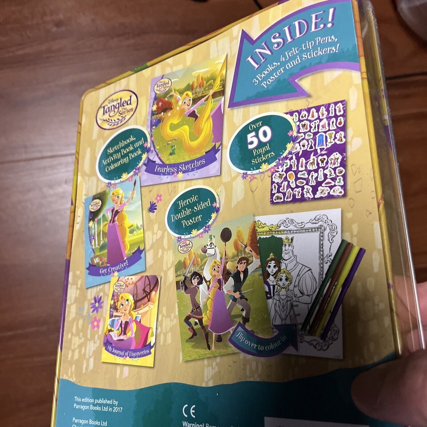 Disney Tangled The Series Happy Tin by Parragon Books Ltd *New Sealed*
