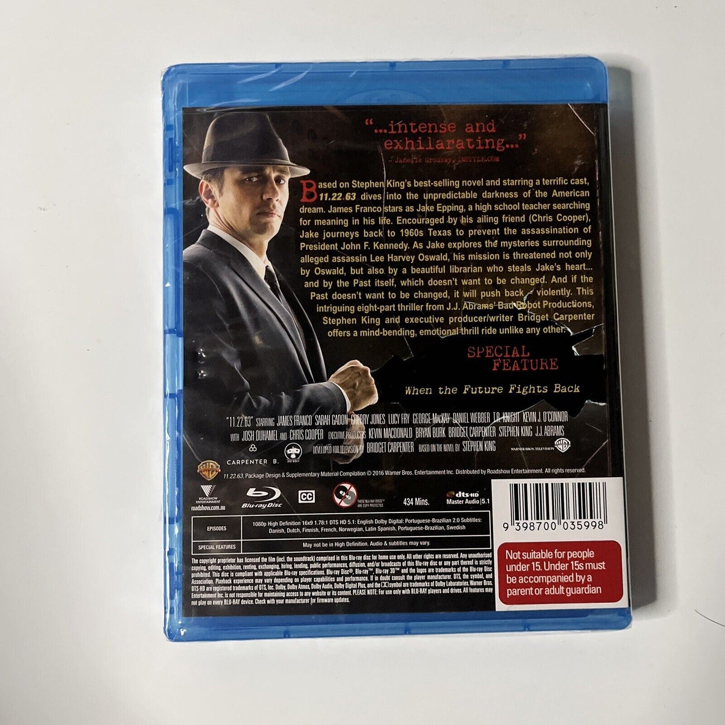 *New Sealed* 11.22.63 (Blu-ray, 2016) Region B