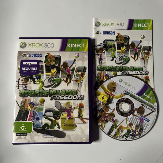 Sports Island Freedom - Xbox 360 Kinect With Manual PAL
