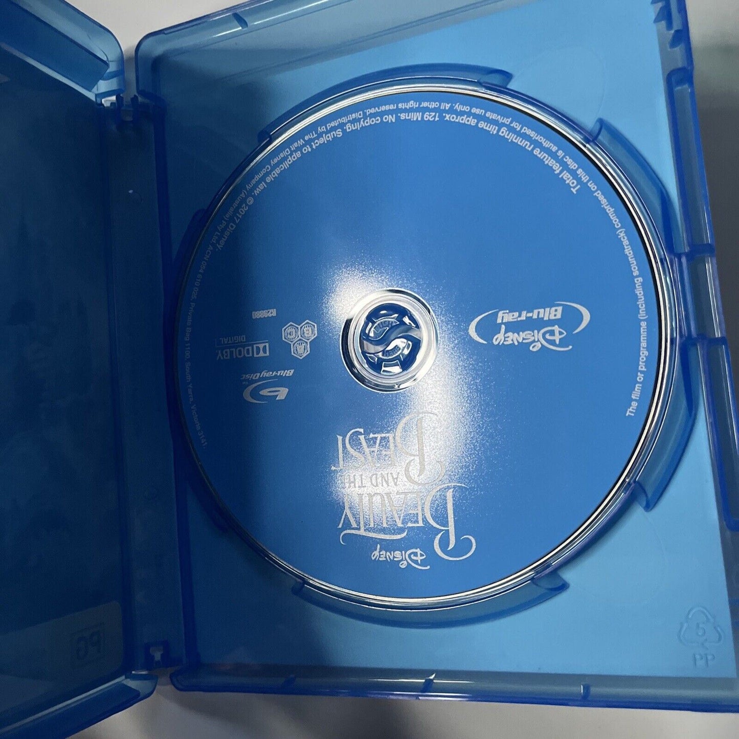 Beauty And The Beast | Live Action (Blu-ray, 2017) Emma Watson, All Regions