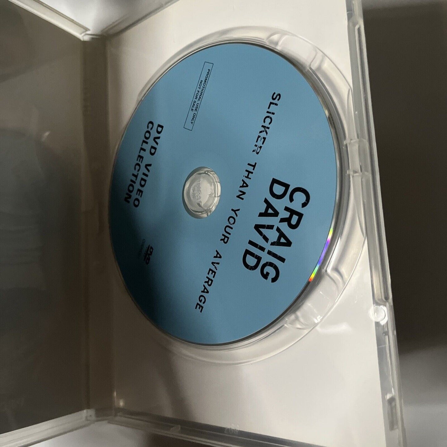 Craig David - Slicker Than Your Average (DVD, 2002) PROMO - DVD All Regions