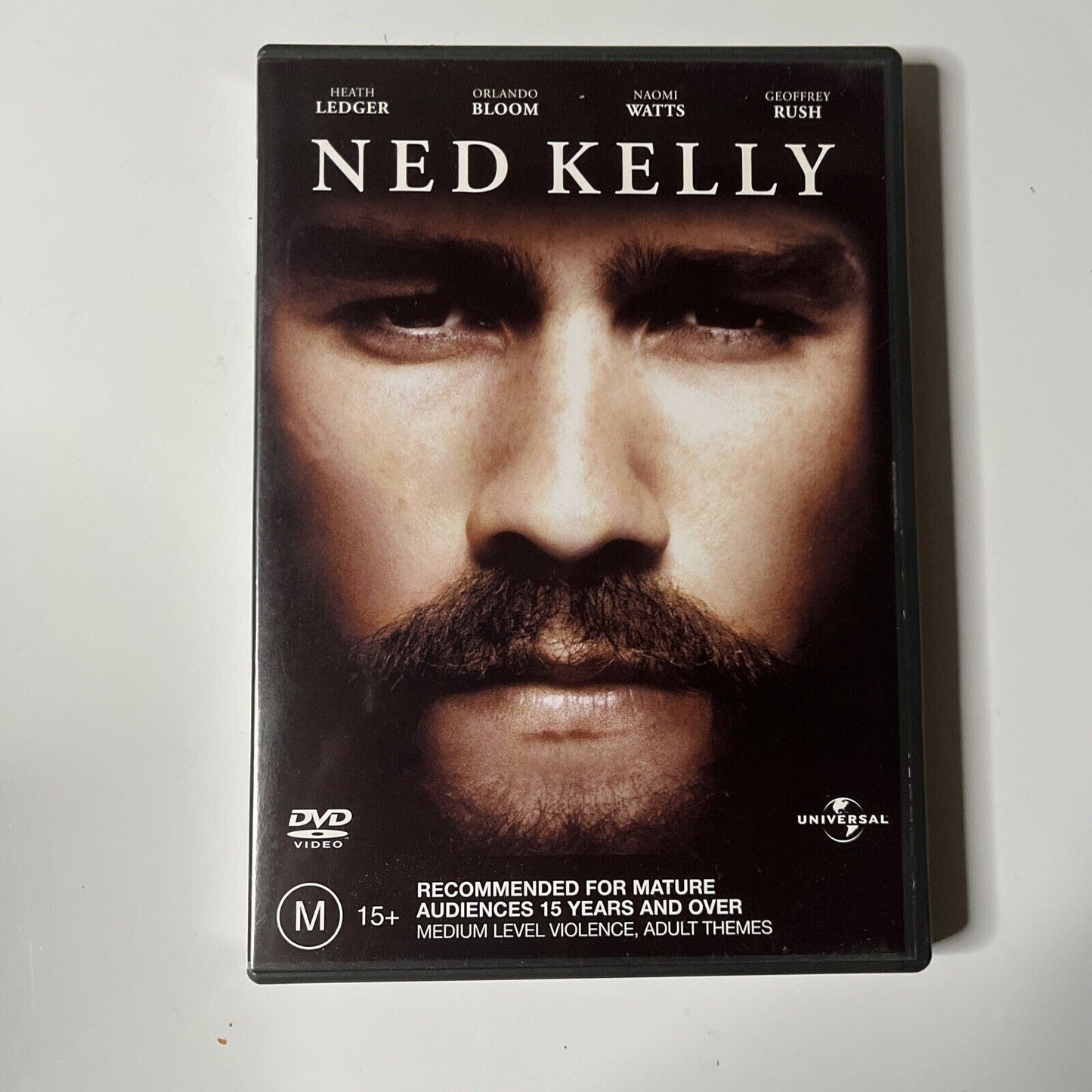 Ned Kelly (DVD, 2003) Heath Ledger, Orlando Bloom, Naomi Watts NEW Region 4&2