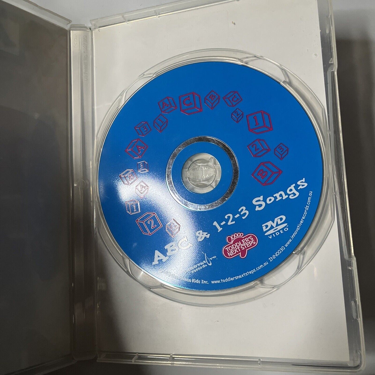 ABC & 1-2-3 Songs Toddlers Next Steps (DVD) All Regions