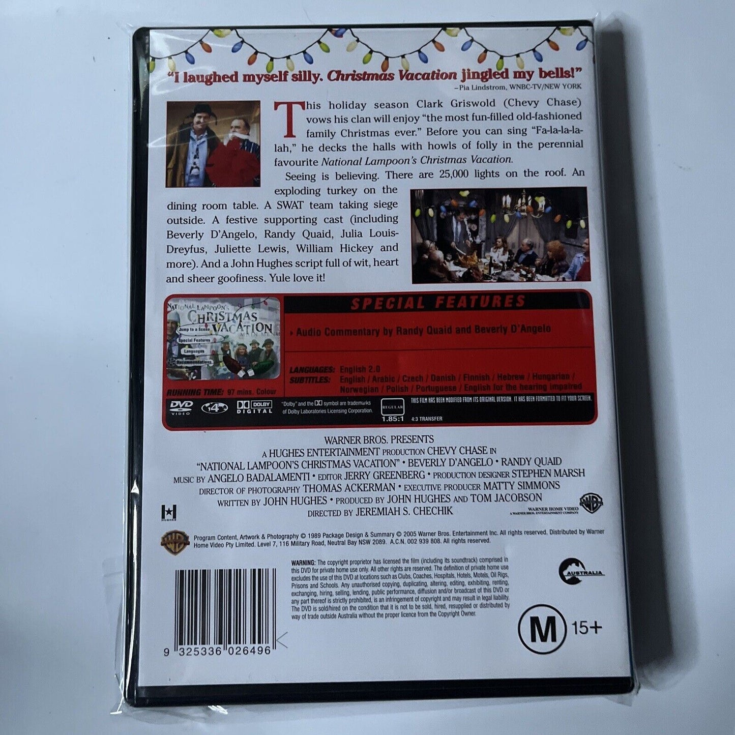 National Lampoon's Christmas Vacation (DVD, 1989) Chevy Chase NEW Region 4