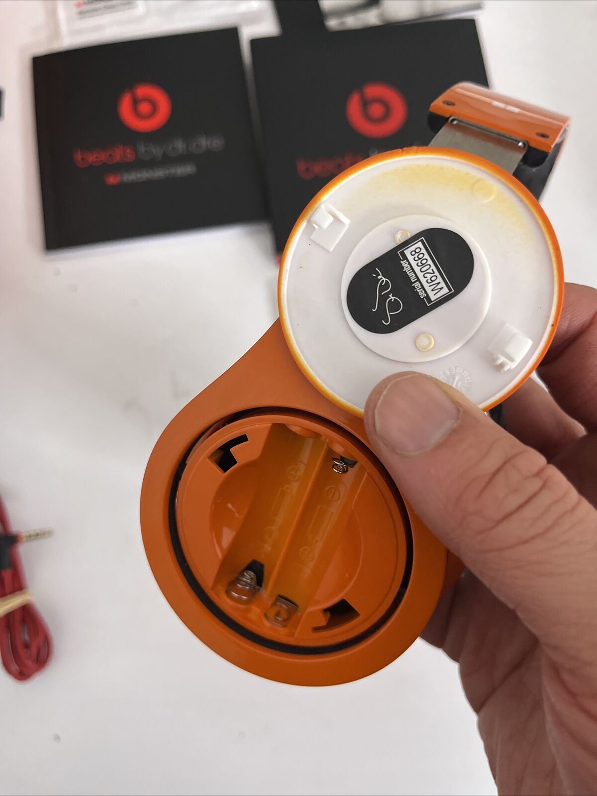 Beats by Dr. Dre Studio Headphones Monster Orange with Case
