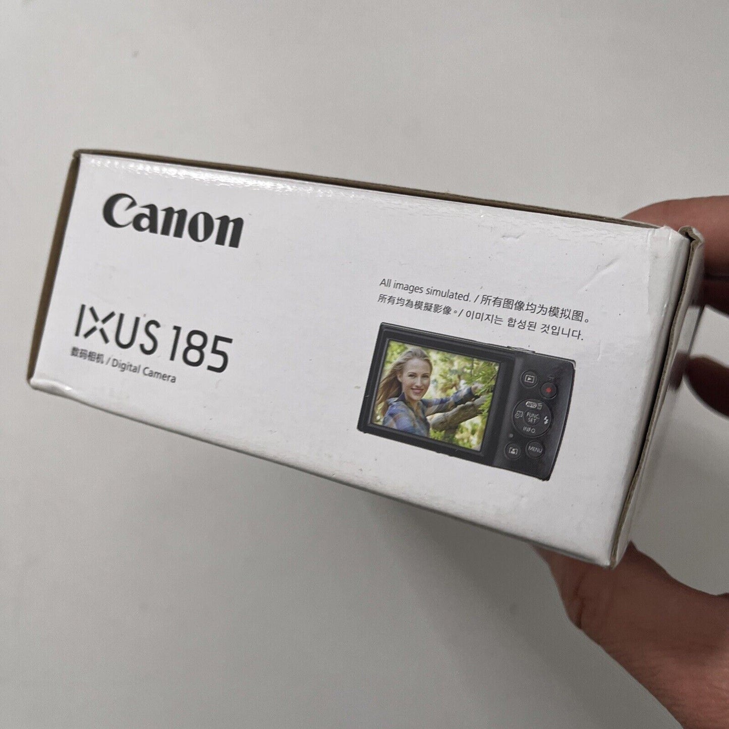 Canon IXUS 185 20.0 MP Digital Camera - Black