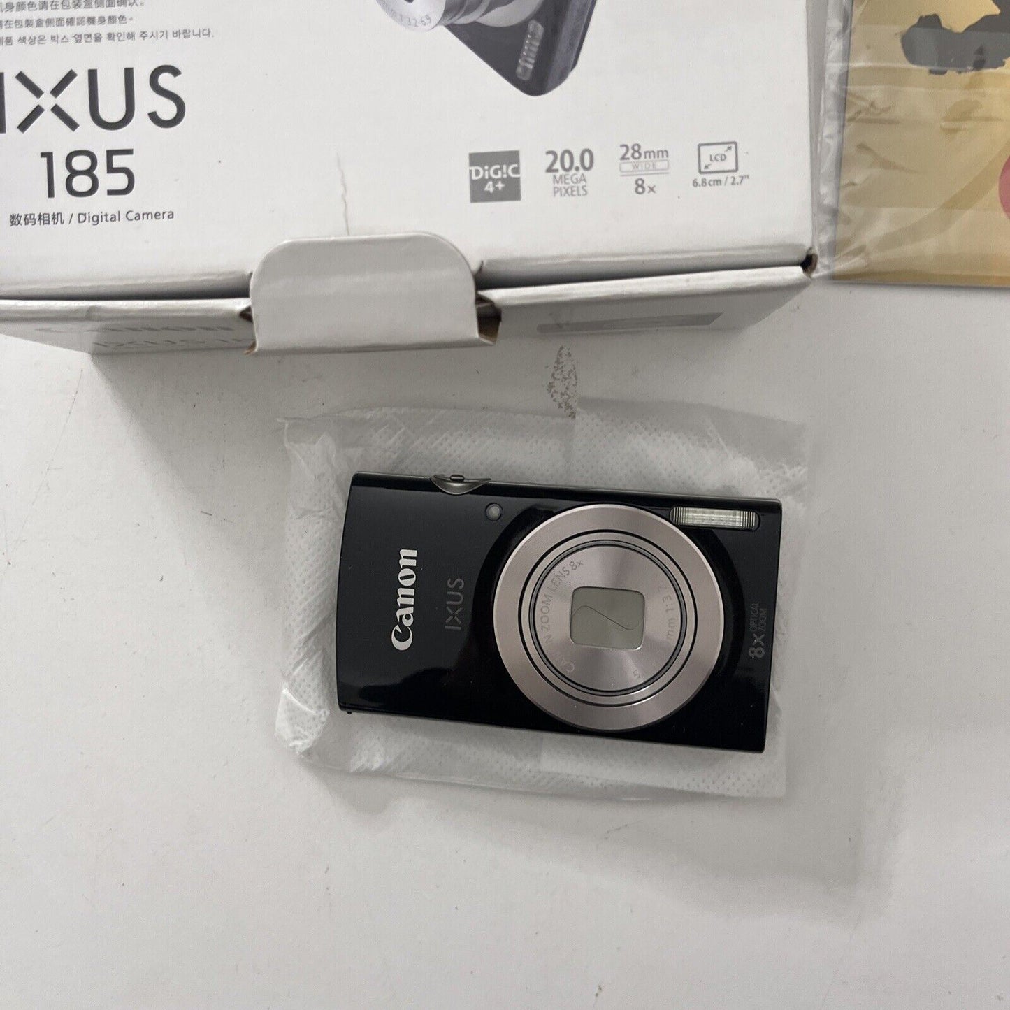 Canon IXUS 185 20.0 MP Digital Camera - Black