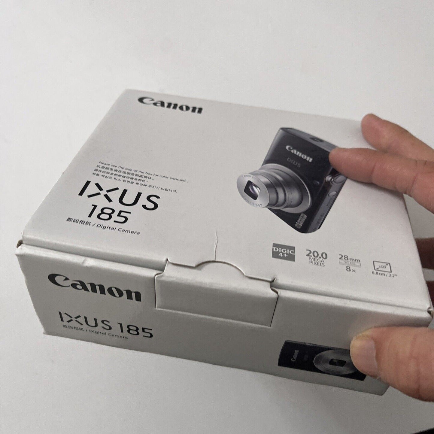 Canon IXUS 185 20.0 MP Digital Camera - Black