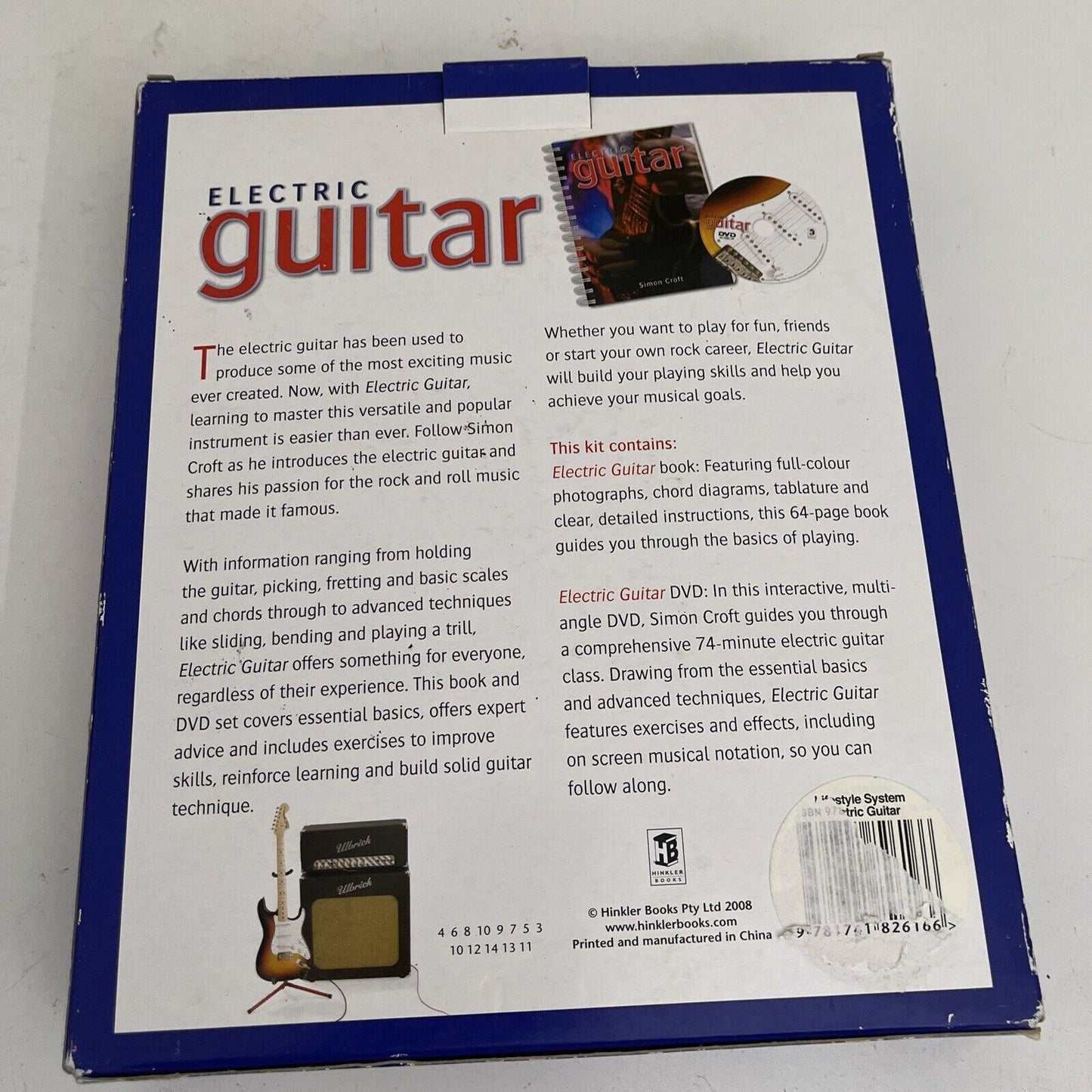 Electric Guitar - Box Set With Book & DVD All Regions