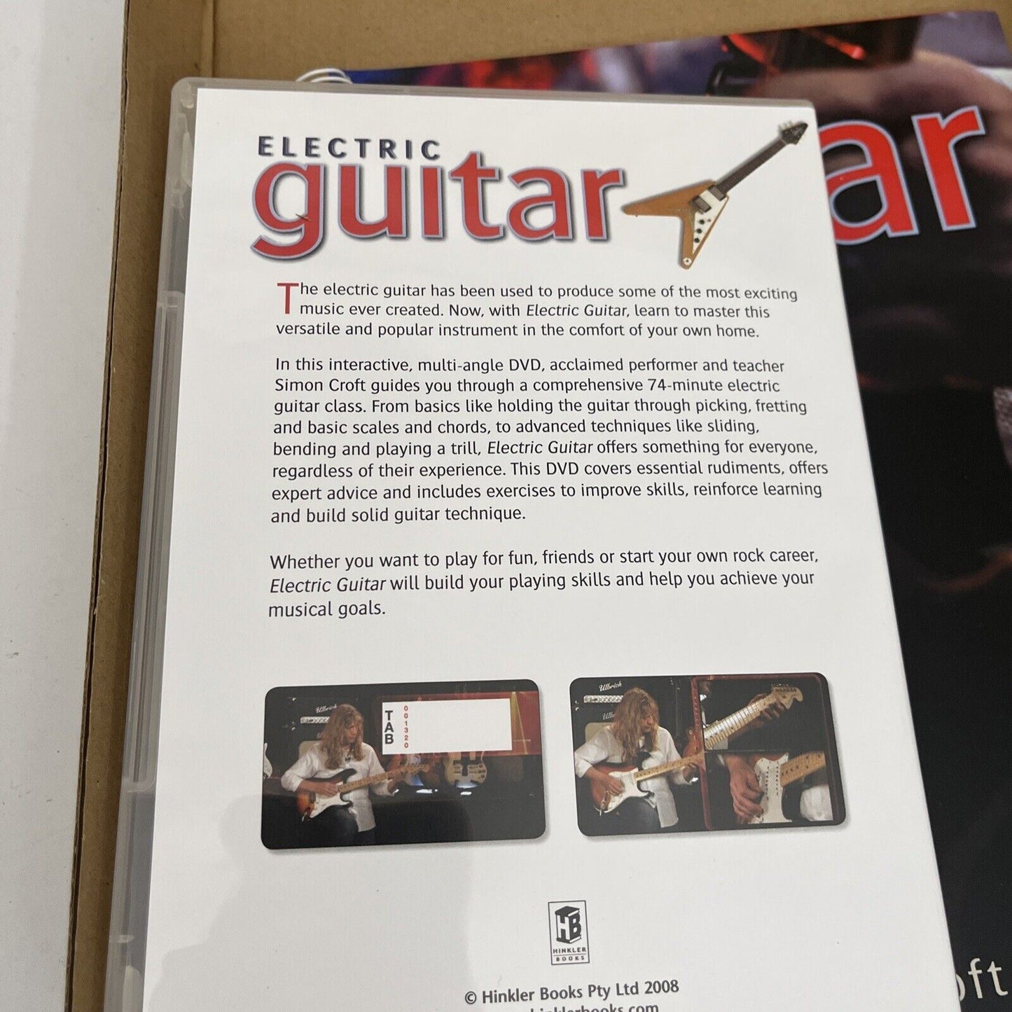 Electric Guitar - Box Set With Book & DVD All Regions