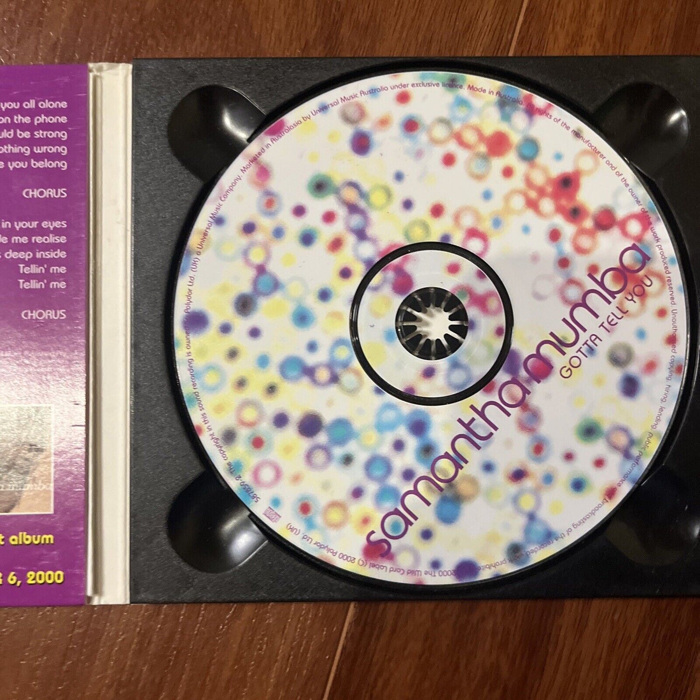 Samantha Mumba - Gotta Tell You (CD, 2000) Single