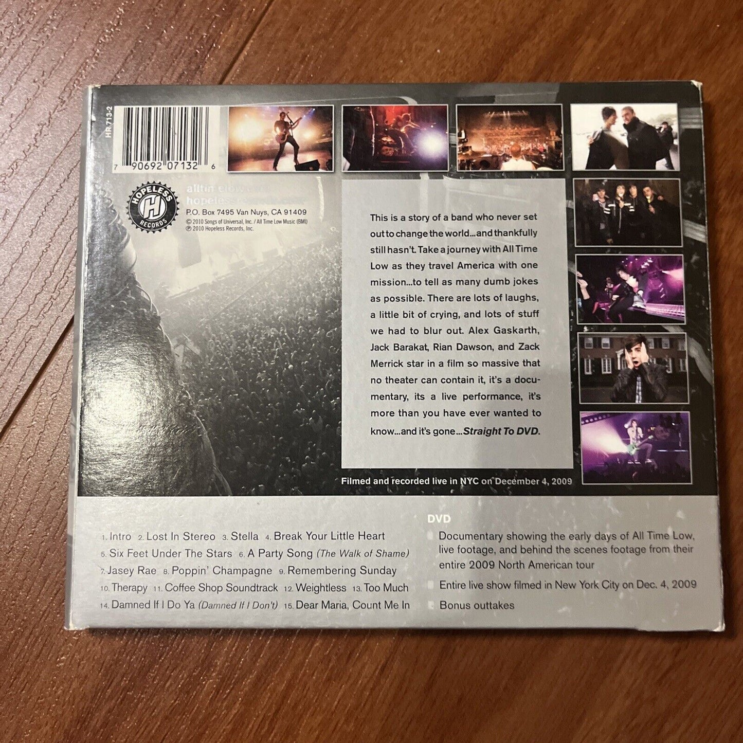 All Time Low - Straight to DVD (CD & DVD, 2010)