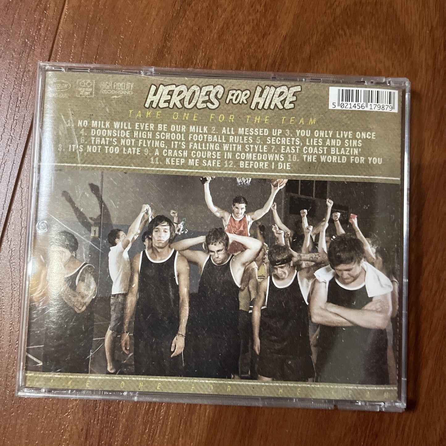 Heroes For Hire – Take One For The Team (CD, 2011)