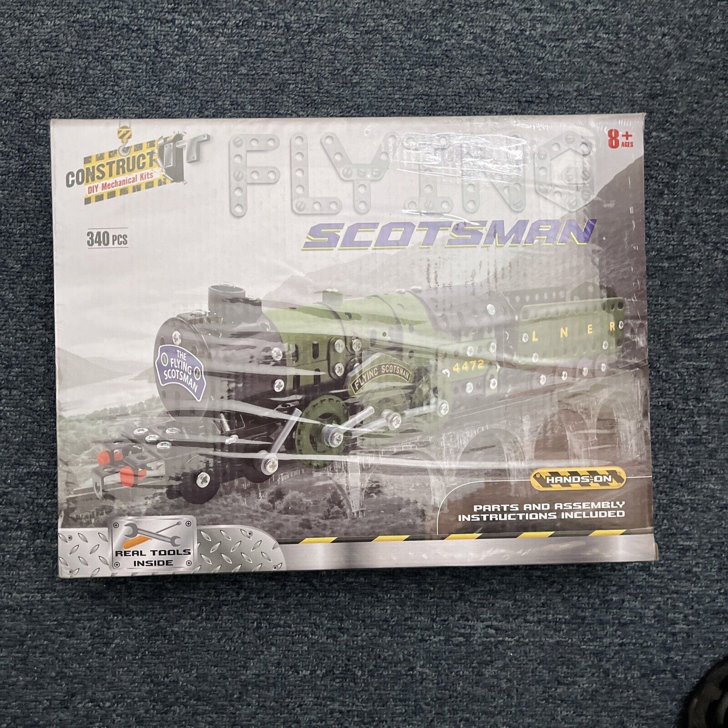 *New Sealed* Construct It! Flying Scotsman DIY Mechanical Kits