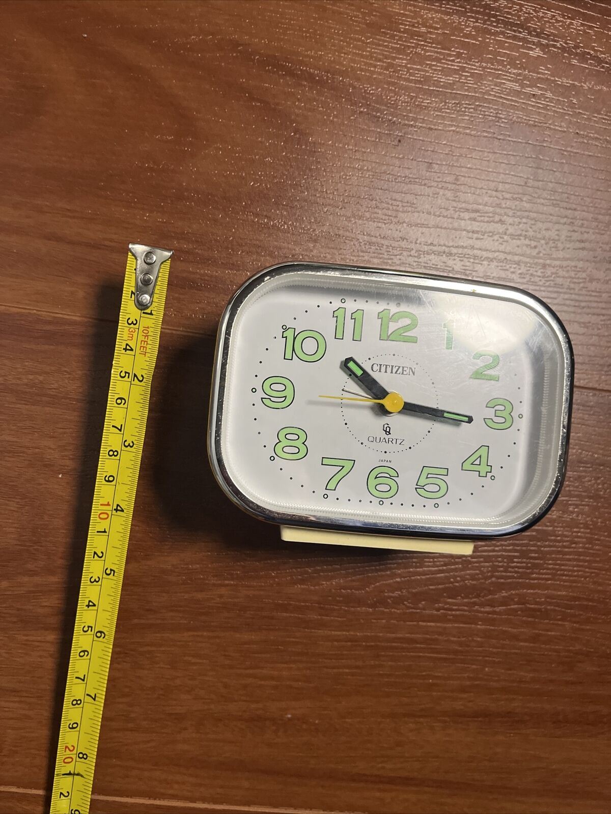 Citizen Alarm Quartz Table Clock Made in Japan QKB4013