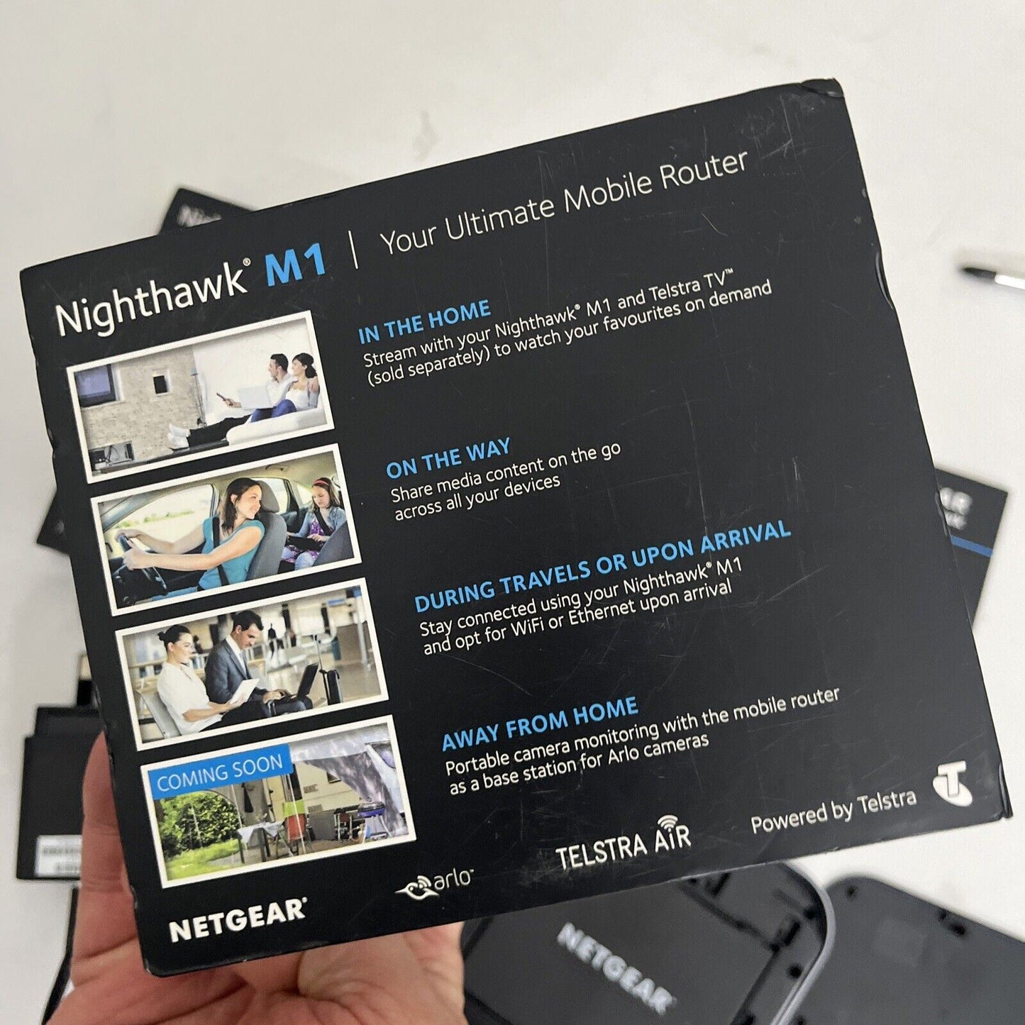 Telstra Netgear Nighthawk M1 4gx Gigabit LTE Mobile Router *Telstra Locked*