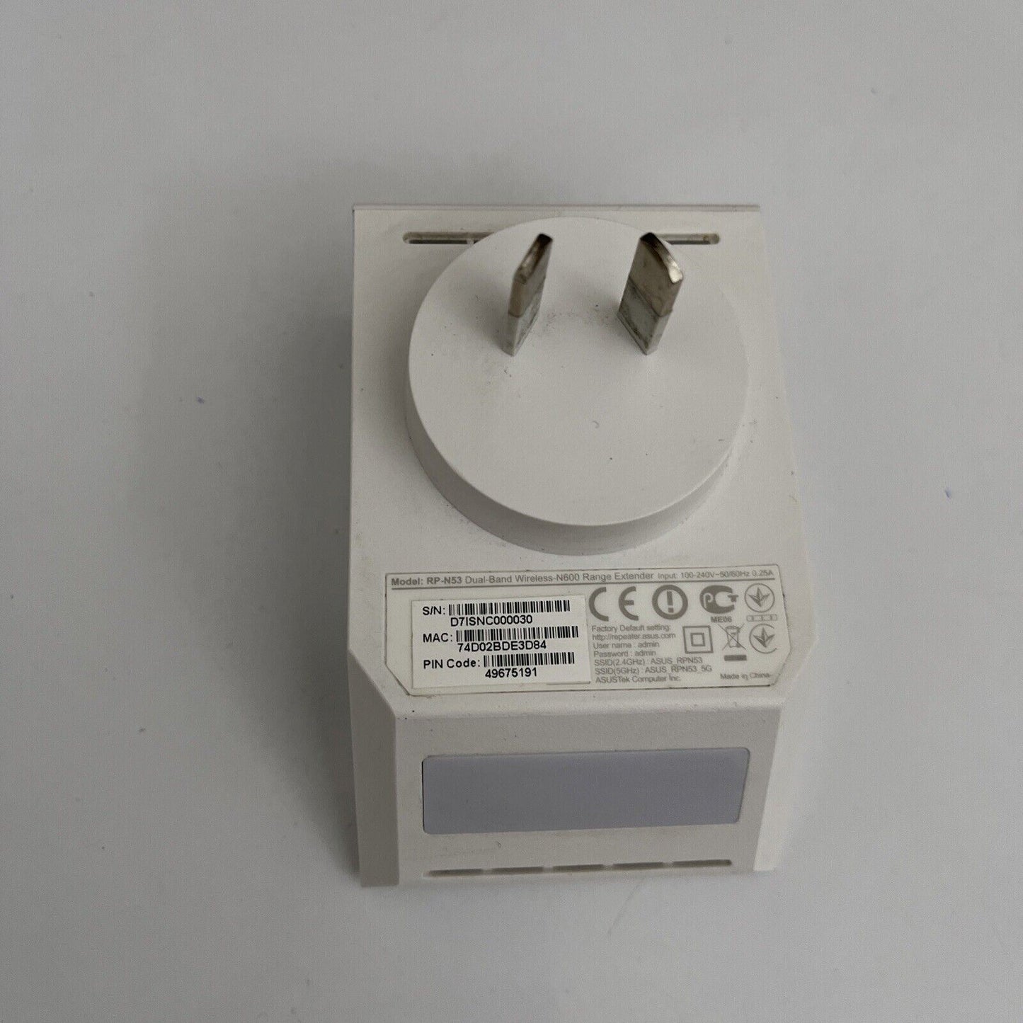 ASUS RP-N53 N600 Wireless Dual-Band Range Extender