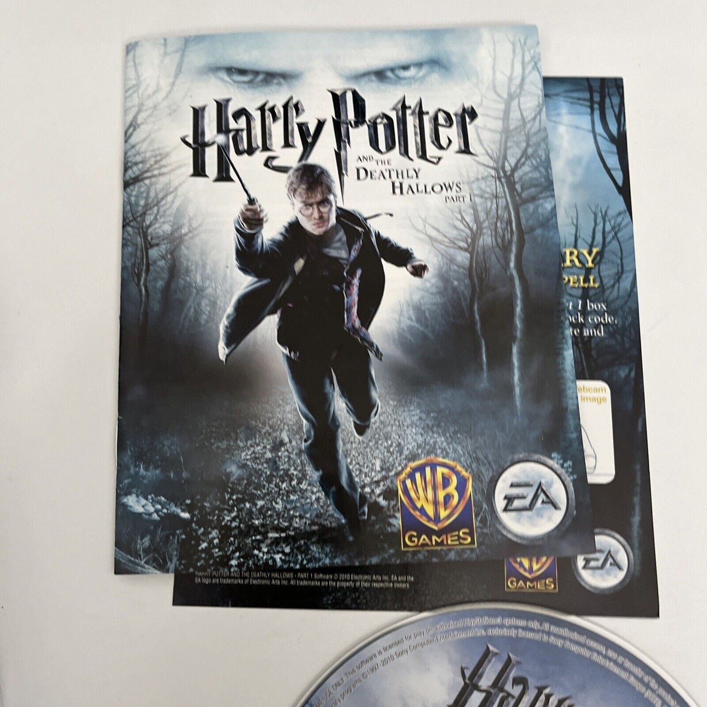 Harry Potter and the Deathly Hallows Part 1 - PS3 Sony PlayStation 3 Manual
