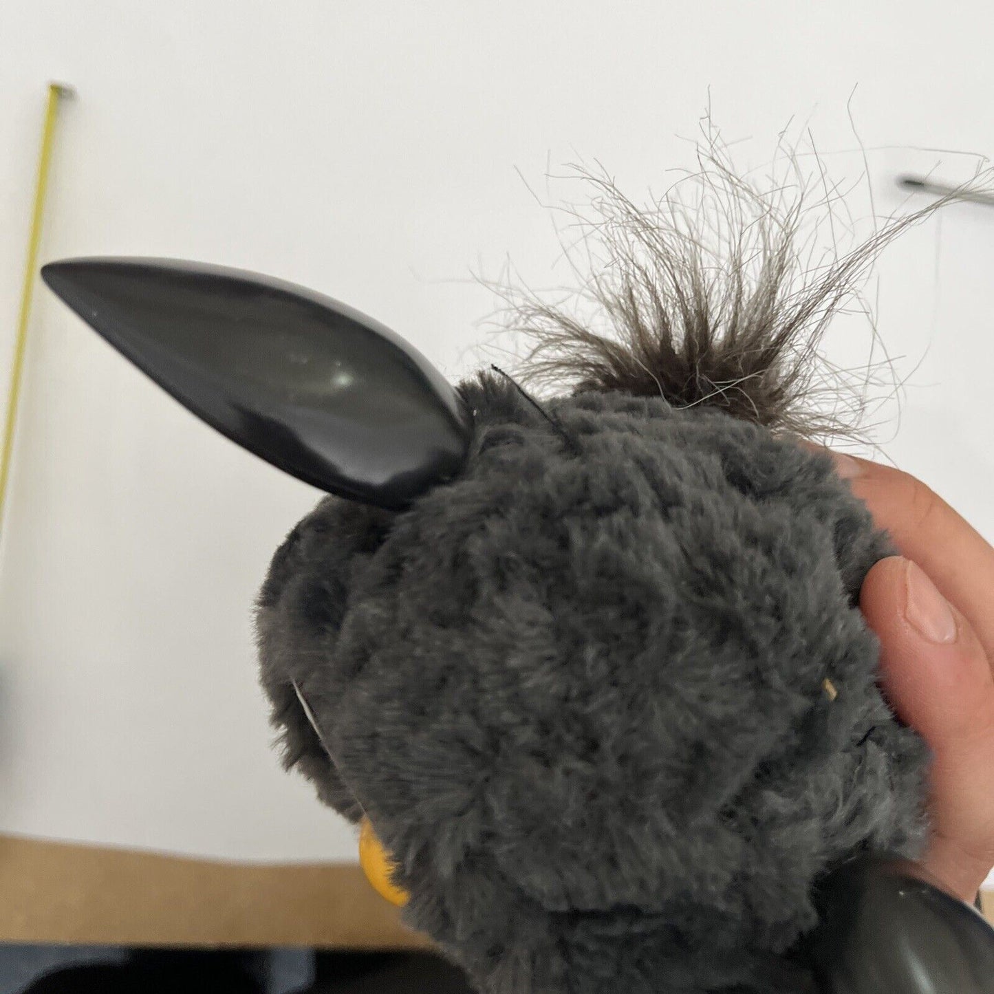 Black Bat Charcoal Furby 2012 Hasbro Interactive Electronic Pet Plush Toy