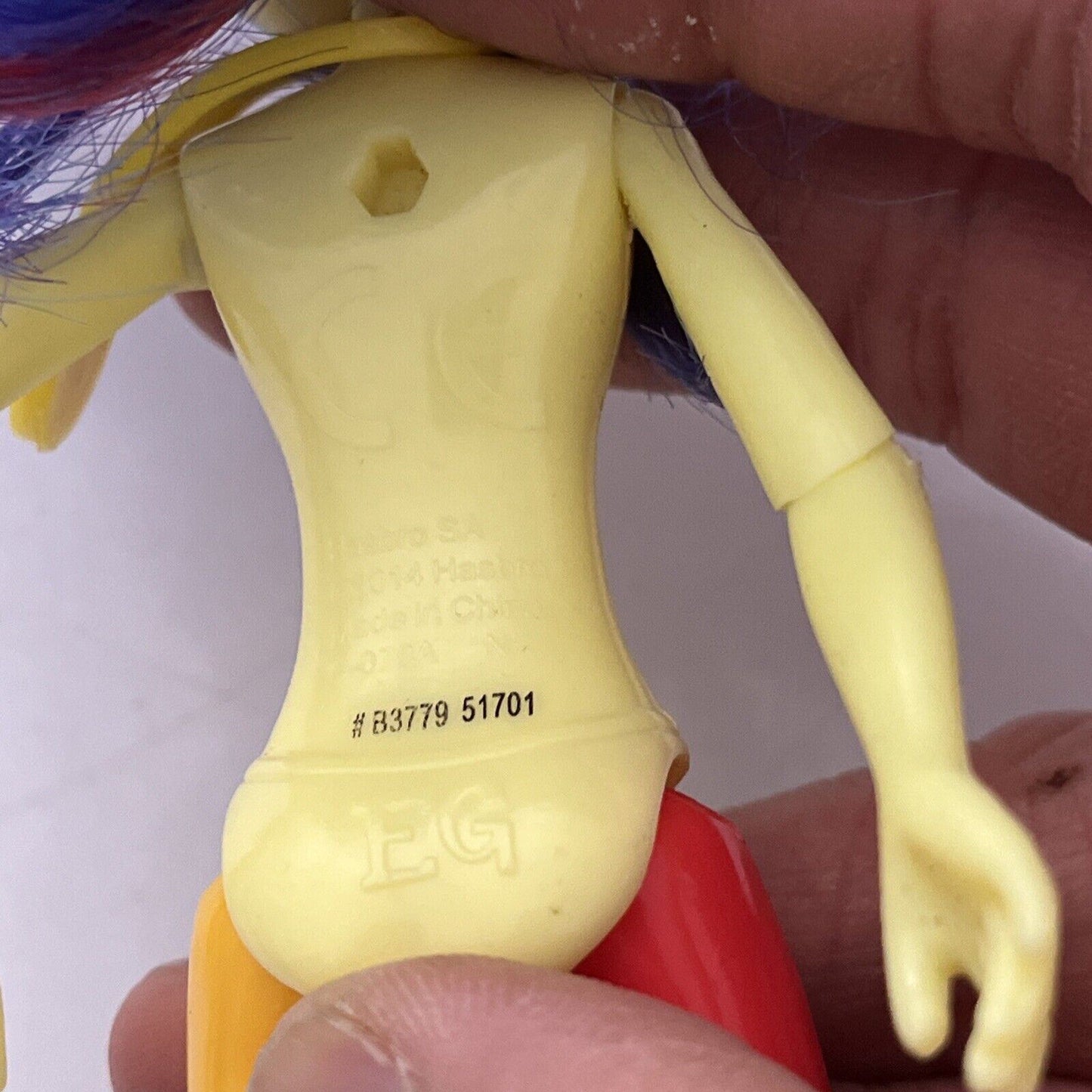 Indigo Zap My Little Pony Equestria Girls Friendship Games 9" Doll 2014 Hasbro