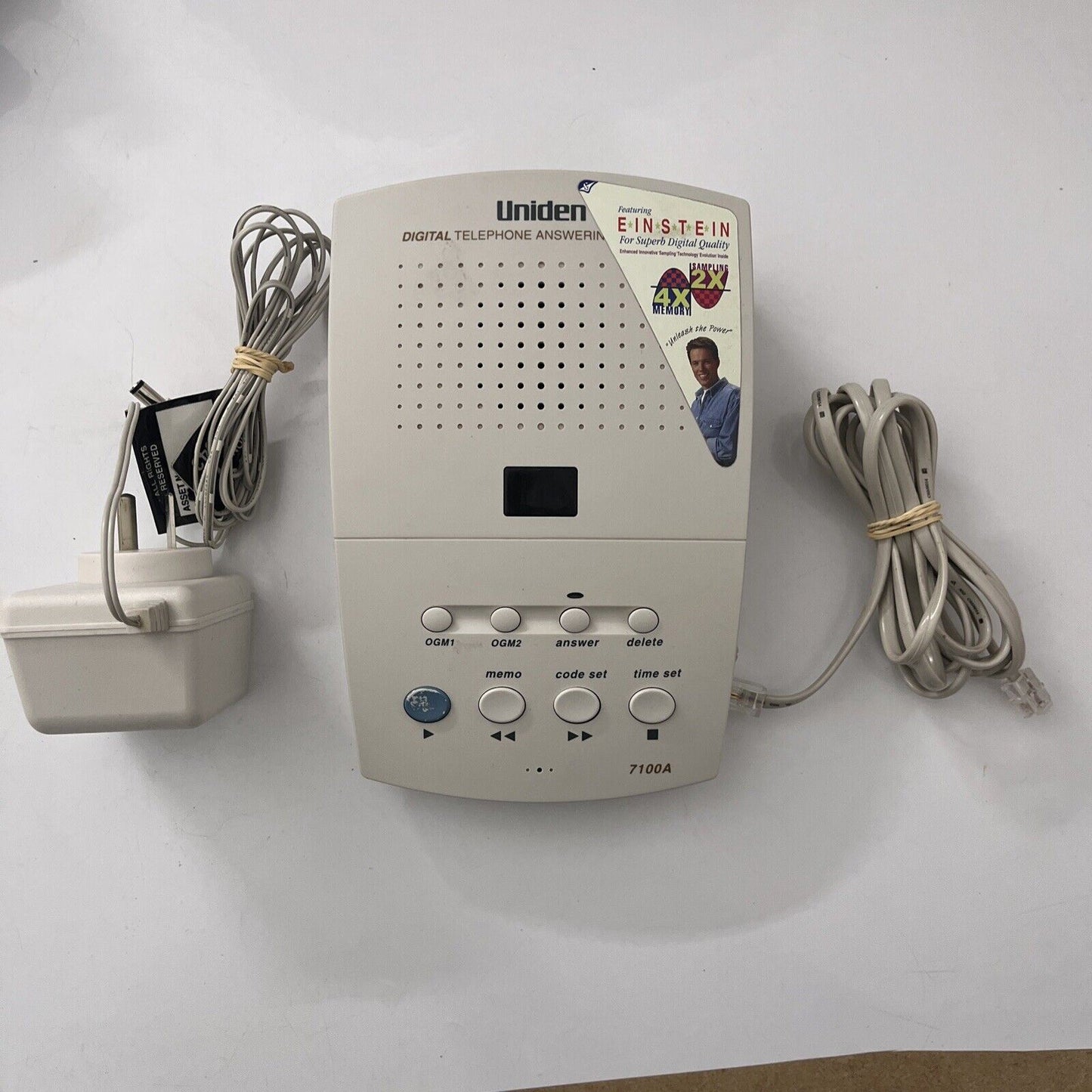 Uniden Digital Answering Machine 7100A