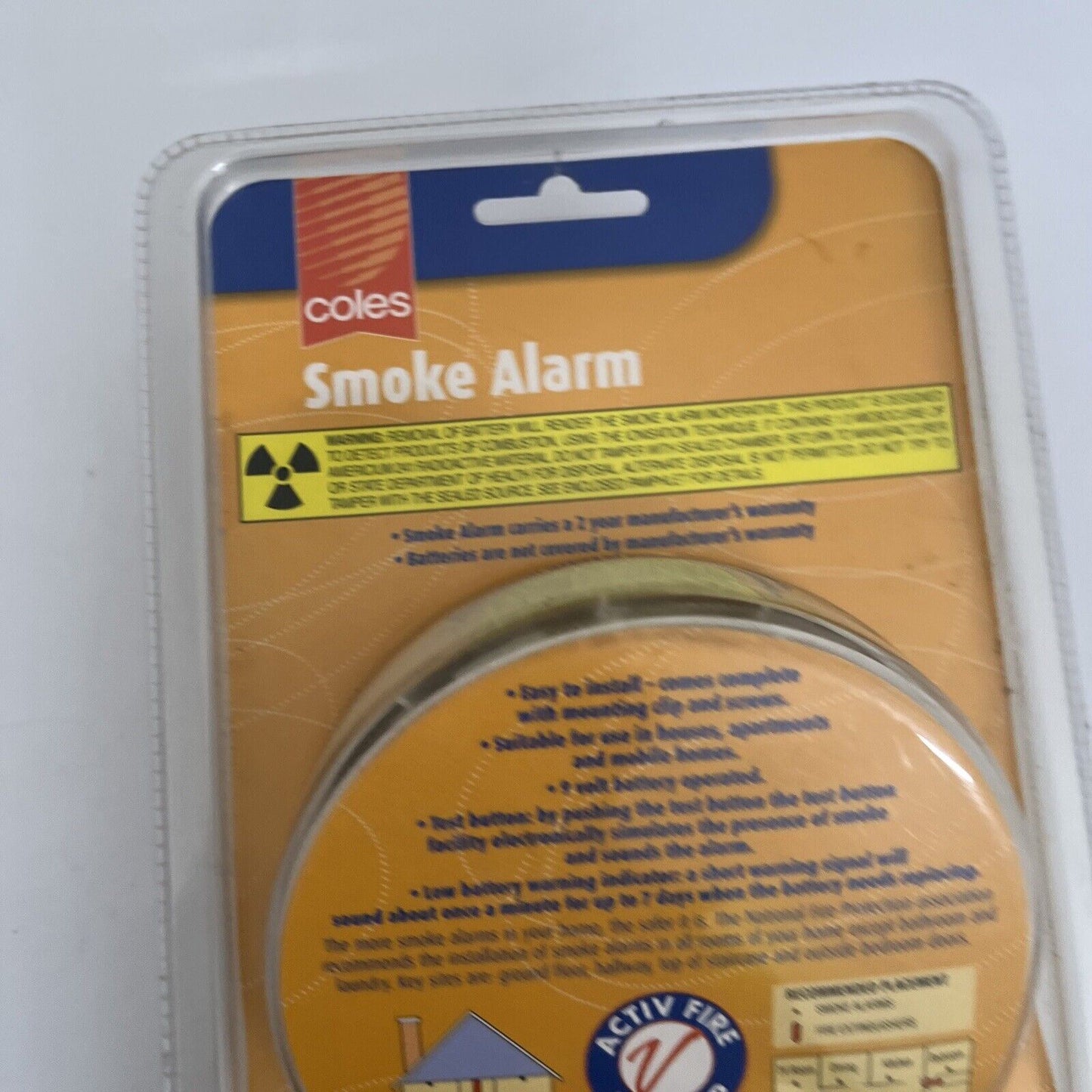 *New Sealed* Coles Smoke Alarm